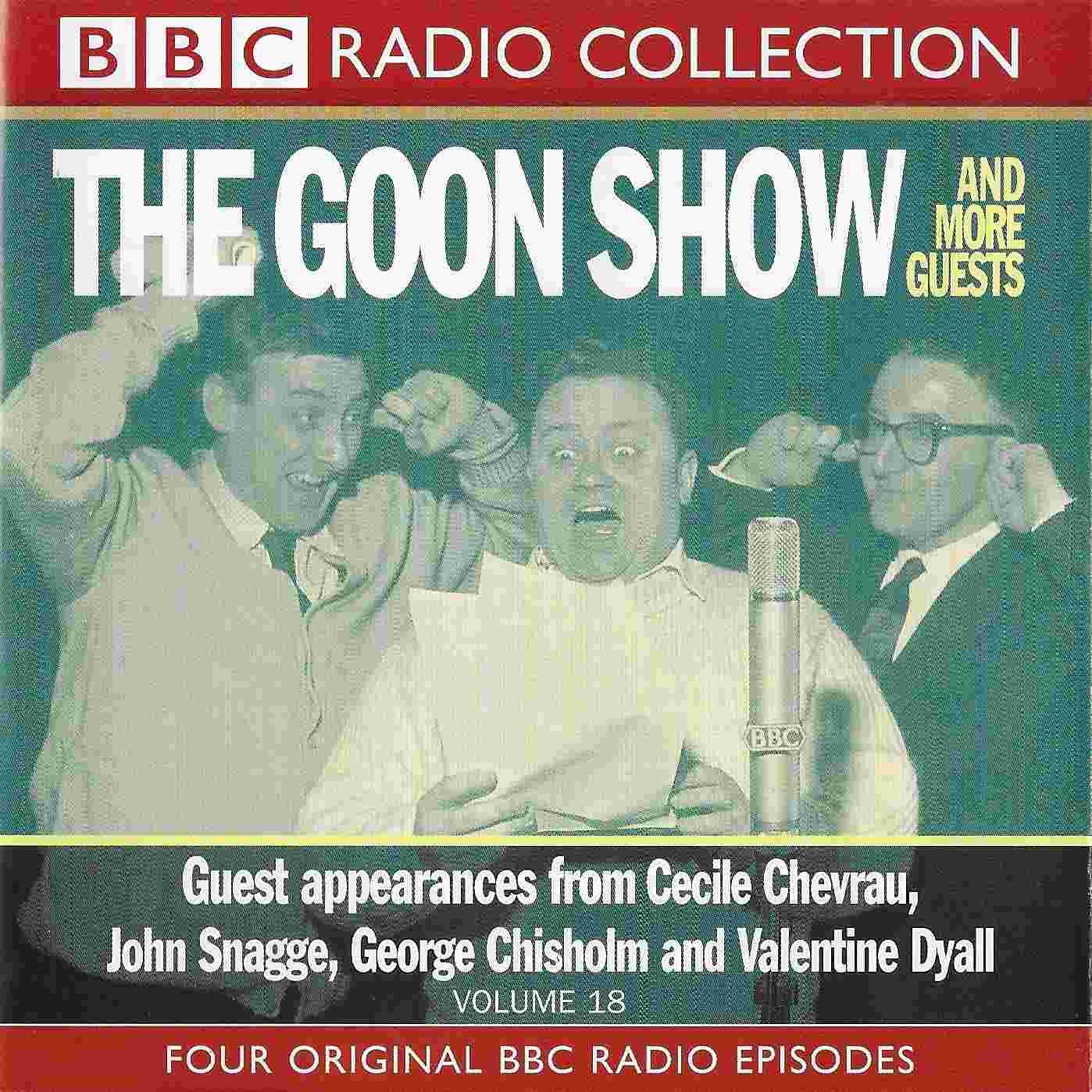 Picture of ISBN 0-563-55342-1 The Goon show 18 and more guests by artist Spike Milligan / Larry Stephens from the BBC records and Tapes library